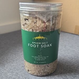Crafts Epsom Salt Foot Soak with Tea Tree and Rose